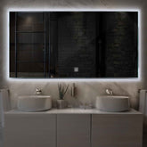 Specchio LED Rettangolare | Pulsante touch | Luce bianca fredda - Reyze Serie Ambient Modello 1
